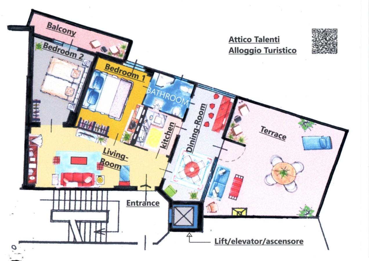 Apartamento Attico Talenti Roma